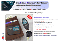 Tablet Screenshot of findonefindall.com